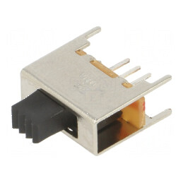 Comutator glisant Poz 2 SPDT 0,3A 125VAC ON-ON THT | Electronic-mag.ro | Componente Electronice