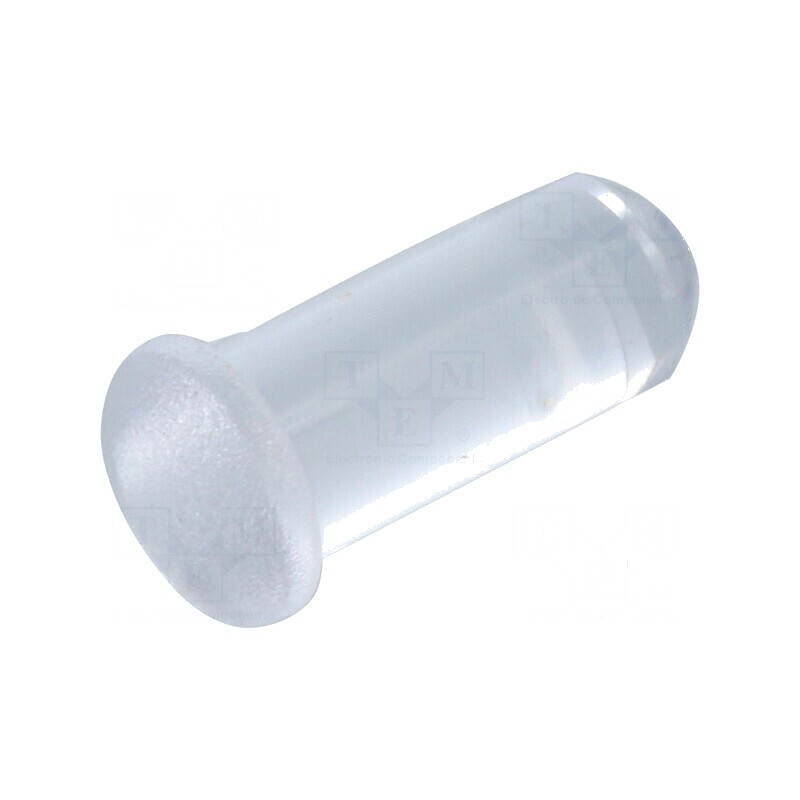 Tub LED rotund Ø5mm convex | Electronic-mag.ro | Componente Electronice
