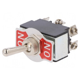 Comutator basculant DPDT ON-ON 20A/12VDC R13-8 0÷55°C | Electronic-mag.ro | Componente Electronice