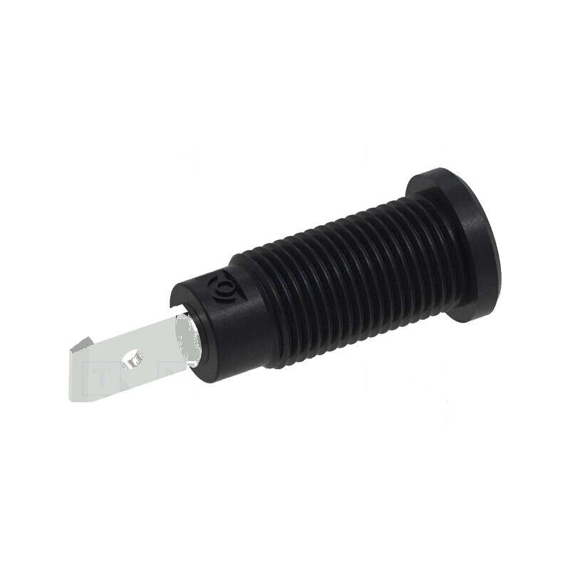 Conector banană 2mm soclu 10A 600V 29,2mm negru cu izolație | Electronic-mag.ro | Componente Electronice Conector banană 2mm soclu 10A 600V 29,2mm negru cu izolație | Electronic-mag.ro | Componente Electronice