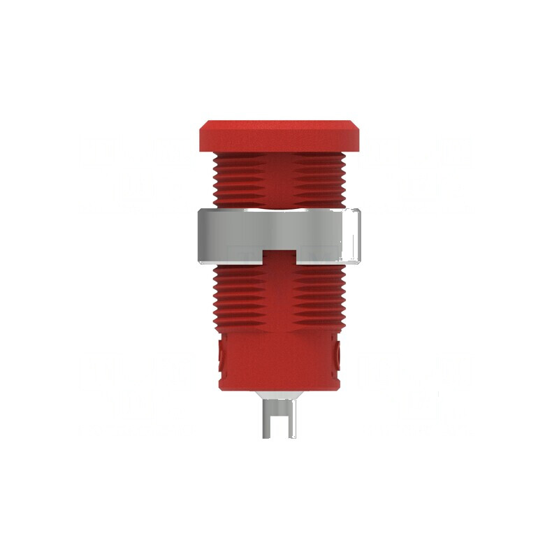Conector banană 4mm soclu 25A 1kV roşu nichelat cu izolaţie | Electronic-mag.ro | Componente Electronice Conector banană 4mm soclu 25A 1kV roşu nichelat cu izolaţie | Electronic-mag.ro | Componente Electronice