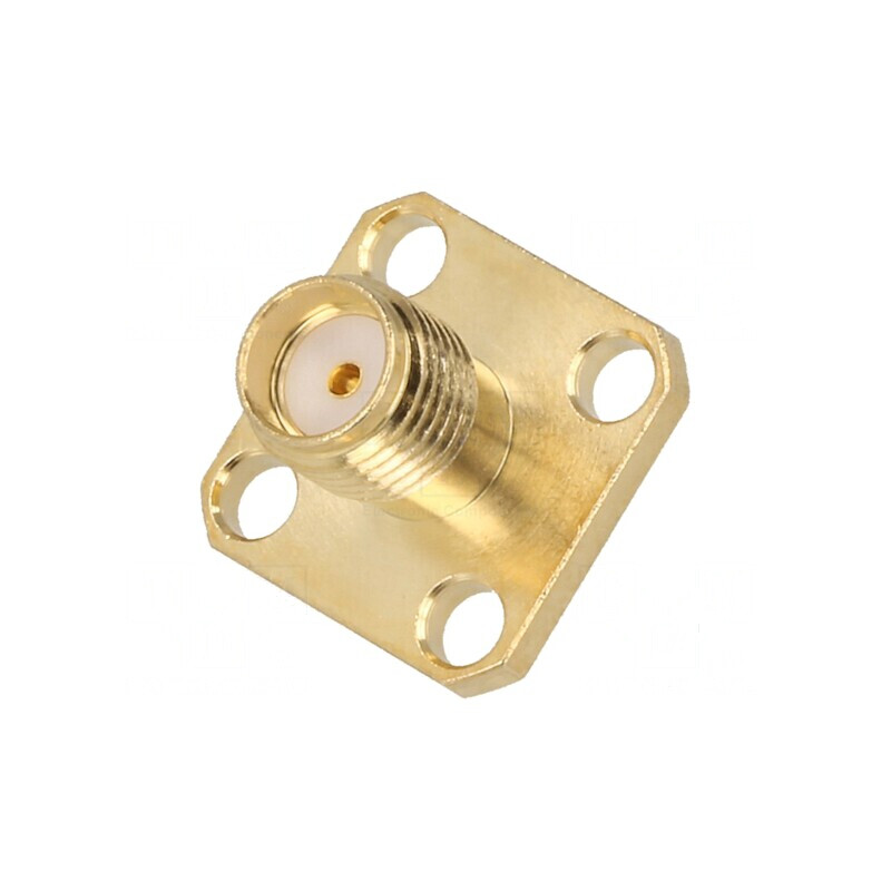 Conector SMA soclu mamă drept pentru lipire pe panou | Electronic-mag.ro | Componente Electronice Conector SMA soclu mamă drept pentru lipire pe panou | Electronic-mag.ro | Componente Electronice