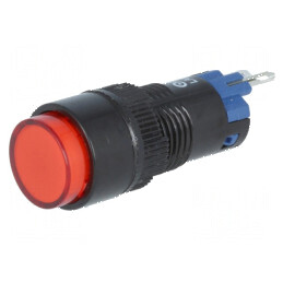 Comutator apăsare Poz 2 SPDT 0,5A/250VAC IP40 | Electronic-mag.ro | Componente Electronice