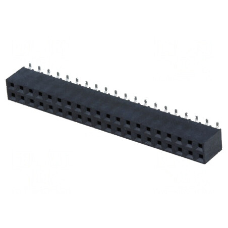 Conector șiruri pini soclu mamă 40 verticale 2,54mm SMT | Electronic-mag.ro | Componente Electronice