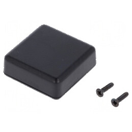 Carcasă universală ABS neagră 40x40x15mm IP54 1551 | Electronic-mag.ro | Componente Electronice