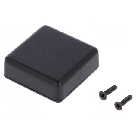 Carcasă universală ABS neagră 40x40x15mm IP54 1551 | Electronic-mag.ro | Componente Electronice