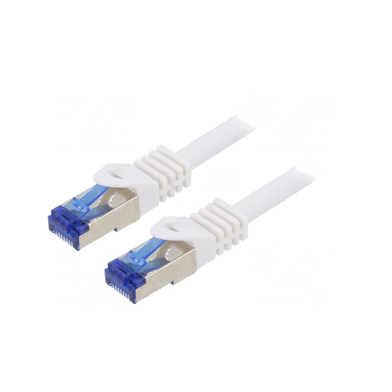 Cablaj patch S/FTP 6a LSZH alb 0,5m 26AWG | Electronic-mag.ro | Componente Electronice Cablaj patch S/FTP 6a LSZH alb 0,5m 26AWG | Electronic-mag.ro | Componente Electronice