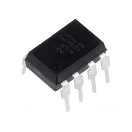 Optocuplor THT 5kV cu 2 ieșiri și CTR 19-50% la 16mA | Electronic-mag.ro | Componente Electronice
