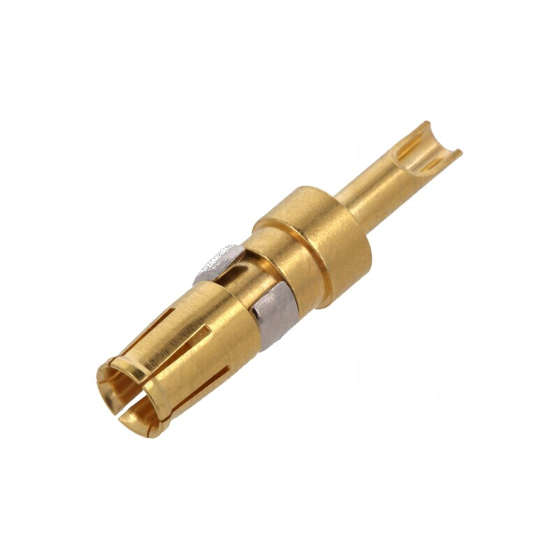 Pin mamă cupru aurit 20AWG÷16AWG pentru lipire cablu 10A | Electronic-mag.ro | Componente Electronice