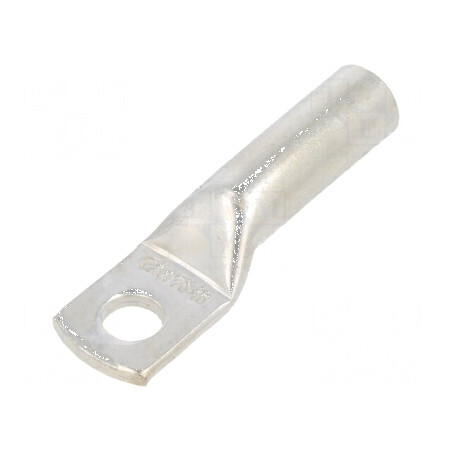 Vârf inelar tubular M10 70mm² cupru crimpat pentru cablu drept | Electronic-mag.ro | Componente Electronice