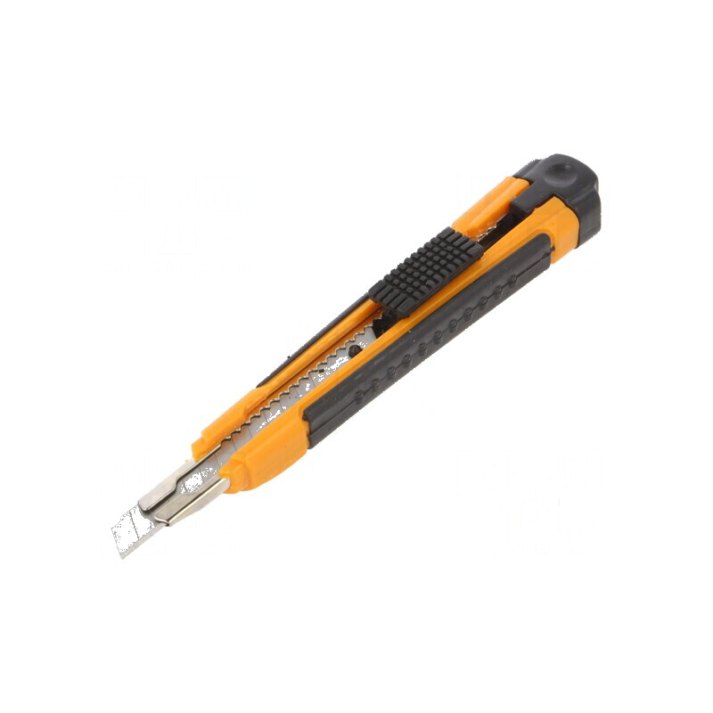 Cuțit universal 9mm cu lamă ruptibilă | Electronic-mag.ro | Componente Electronice Cuțit universal 9mm cu lamă ruptibilă | Electronic-mag.ro | Componente Electronice