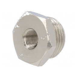 Niplu filetate reducție alamă nichelată 300°C | Electronic-mag.ro | Componente Electronice