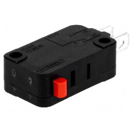 Microîntrerupător SNAP ACTION 5A/250VAC SPDT fără manetă | Electronic-mag.ro | Componente Electronice