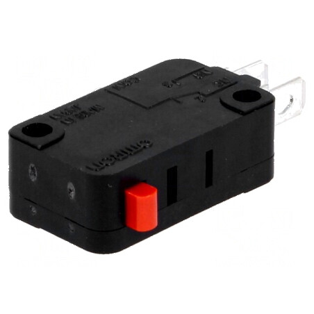Microîntrerupător SNAP ACTION 5A/250VAC SPDT fără manetă | Electronic-mag.ro | Componente Electronice