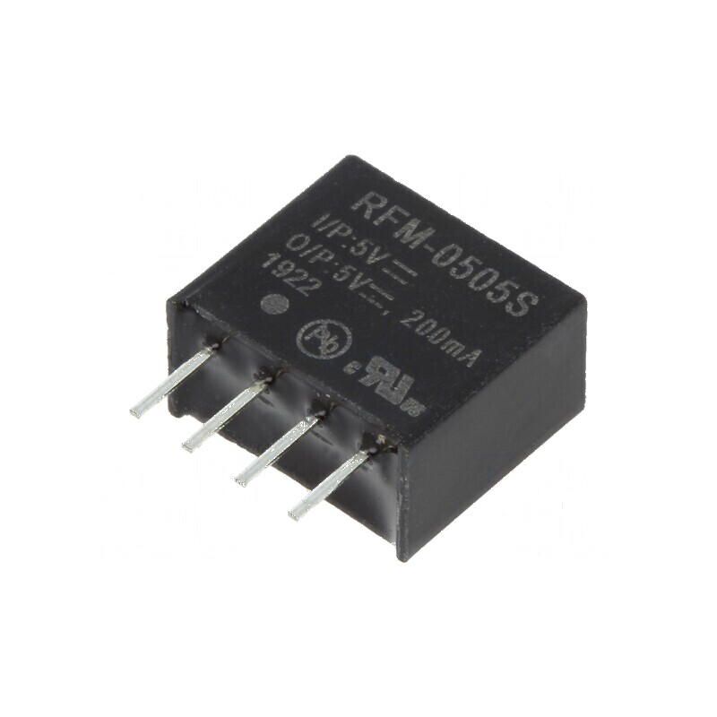 Convertor DC/DC 1W 4,5-5,5V la 5VDC 200mA SIP4 | Electronic-mag.ro | Componente Electronice Convertor DC/DC 1W 4,5-5,5V la 5VDC 200mA SIP4 | Electronic-mag.ro | Componente Electronice