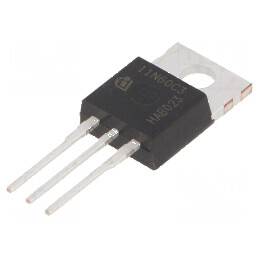 Tranzistor N-MOSFET 650V 7A Idm 33A 125W PG-TO220 | Electronic-mag.ro | Componente Electronice