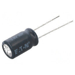 Supercondensator THT 30F 3,8VDC Ø10,5x18mm | Electronic-mag.ro | Componente Electronice