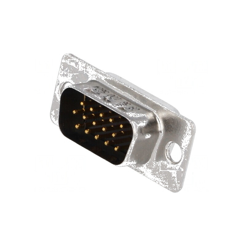 Mufă tată D-Sub HD 15 PIN lipire, Rezistență mecanică 50 cicluri | Electronic-mag.ro | Componente Electronice Mufă tată D-Sub HD 15 PIN lipire, Rezistență mecanică 50 cicluri | Electronic-mag.ro | Componente Electronice