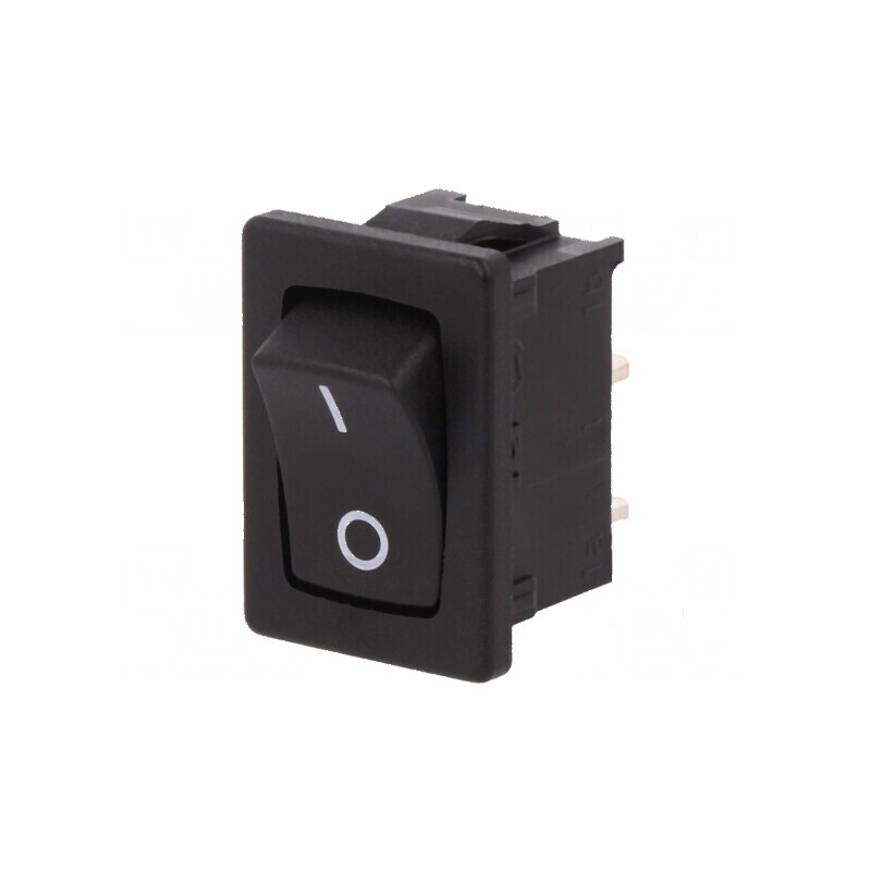 Rocker SPST ON-OFF 12A/250VAC Negru IP40 | Electronic-mag.ro | Componente Electronice Rocker SPST ON-OFF 12A/250VAC Negru IP40 | Electronic-mag.ro | Componente Electronice