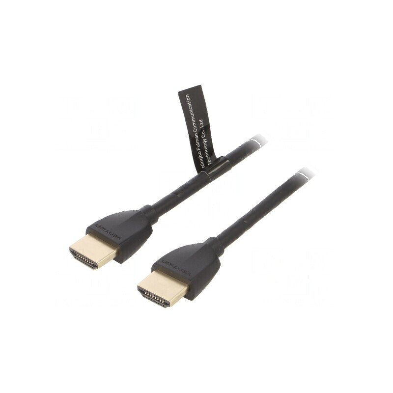 Cablu HDMI 2.0 0,5m negru PVC | Electronic-mag.ro | Componente Electronice Cablu HDMI 2.0 0,5m negru PVC | Electronic-mag.ro | Componente Electronice