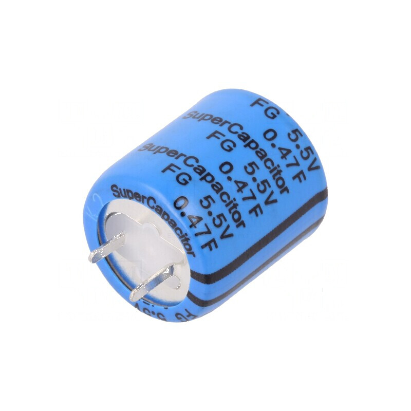 Supercondensator THT 0,47F 5,5VDC 5,08mm 120Ω | Electronic-mag.ro | Componente Electronice Supercondensator THT 0,47F 5,5VDC 5,08mm 120Ω | Electronic-mag.ro | Componente Electronice