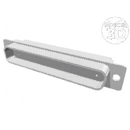 D-Sub 37 PIN mufă tată fără contacte | Electronic-mag.ro | Componente Electronice
