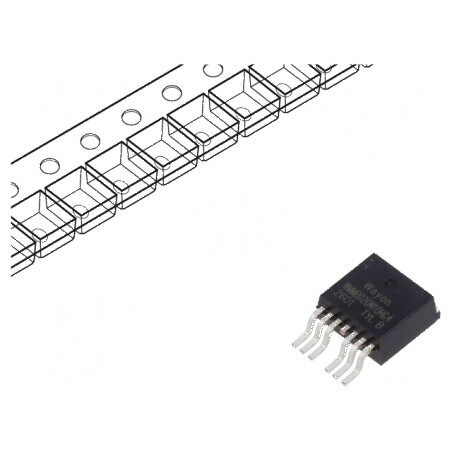 N-MOSFET unipolar TO263-7 Tranzistor | Electronic-mag.ro | Componente Electronice