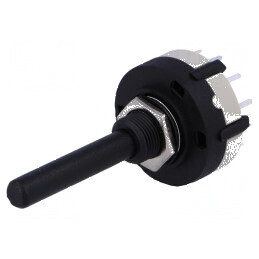 Comutator rotativ 12 poziții 0,3A/125VAC 1A/30VDC 30° -10÷60°C | Electronic-mag.ro | Componente Electronice