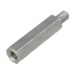 Piuliță distanțieră filetată M8 50mm | Electronic-mag.ro | Componente Electronice