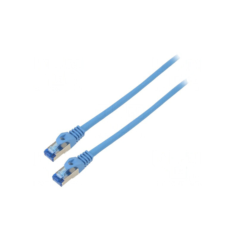 Patch cord S/FTP 6a CCA LSZH albastru 3m 26AWG | Electronic-mag.ro | Componente Electronice Patch cord S/FTP 6a CCA LSZH albastru 3m 26AWG | Electronic-mag.ro | Componente Electronice