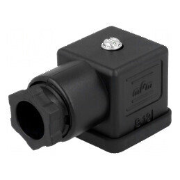 Conector cu valvă mufă A 18mm mamă PIN 4 pe cablu | Electronic-mag.ro | Componente Electronice