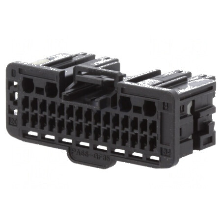 Conector automotive mufă tată Mini50 cablu PIN 34 negru | Electronic-mag.ro | Componente Electronice