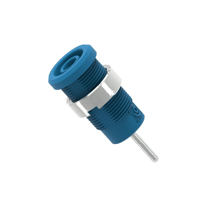 Conector banană 4mm soclu 36A 1kV albastru nichelat | Electronic-mag.ro | Componente Electronice Conector banană 4mm soclu 36A 1kV albastru nichelat | Electronic-mag.ro | Componente Electronice