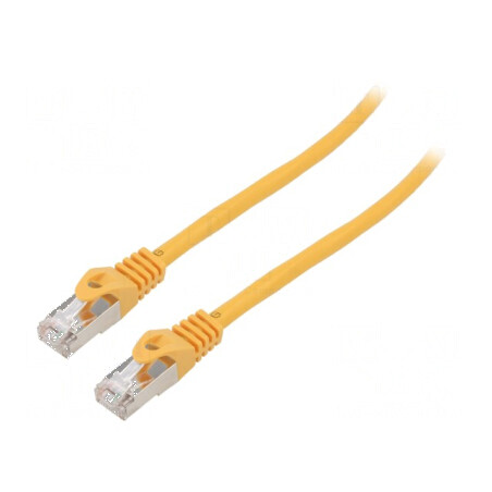 Patch cord S/FTP 6a CCA LSZH portocalie 3m 26AWG | Electronic-mag.ro | Componente Electronice