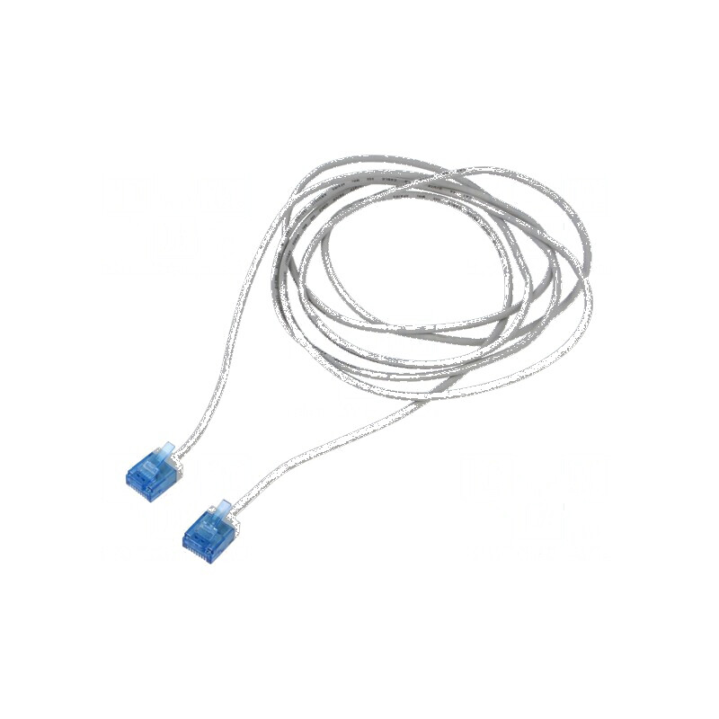 Cablul patch U/UTP 6a 2m LSZH gri 32AWG aurit | Electronic-mag.ro | Componente Electronice Cablul patch U/UTP 6a 2m LSZH gri 32AWG aurit | Electronic-mag.ro | Componente Electronice