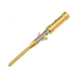 Pin tată alamă aurit 26AWG 22AWG crimpat | Electronic-mag.ro | Componente Electronice