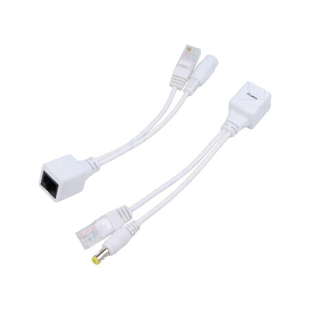 Set cabluri pasive PoE pentru alimentare prin Ethernet | Electronic-mag.ro | Componente Electronice