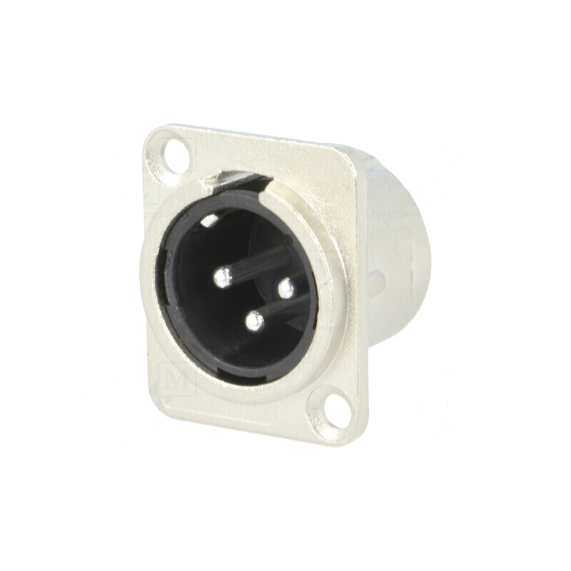 Conector XLR soclu tată PIN 3 lipire aurit din argint metal | Electronic-mag.ro | Componente Electronice Conector XLR soclu tată PIN 3 lipire aurit din argint metal | Electronic-mag.ro | Componente Electronice