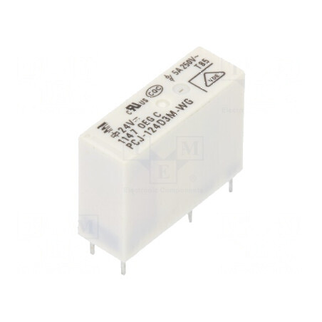 Releu electromagnetic SPST-NO 24VDC 5A 5A/250VAC PCJ | Electronic-mag.ro | Componente Electronice