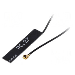 Antenă GSM 2dBi lineară 50Ω 34x7x0,8mm | Electronic-mag.ro | Componente Electronice
