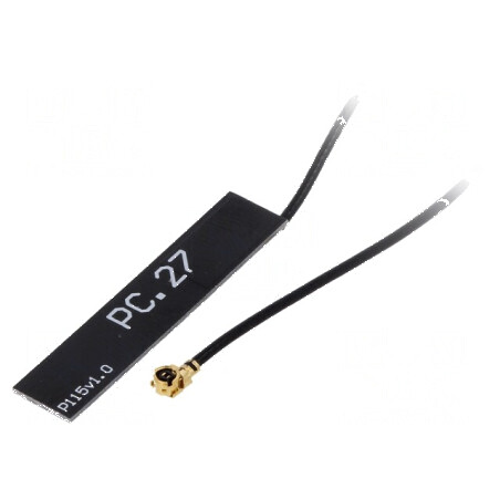 Antenă GSM 2dBi lineară 50Ω 34x7x0,8mm | Electronic-mag.ro | Componente Electronice