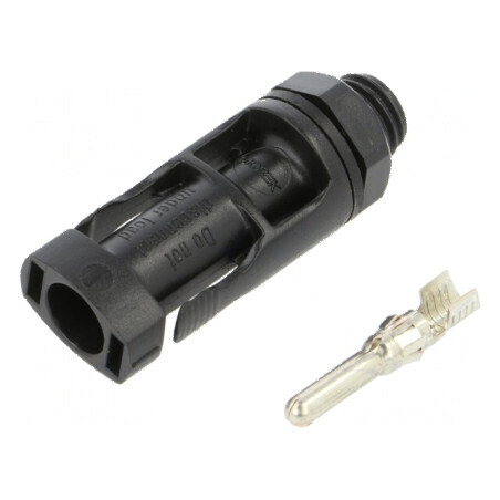 Conector solar tată drept 2,5-6mm² crimpat 1,5kV | Electronic-mag.ro | Componente Electronice