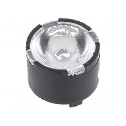 Lentilă LED rotundă transparentă PMMA 21-31° | Electronic-mag.ro | Componente Electronice
