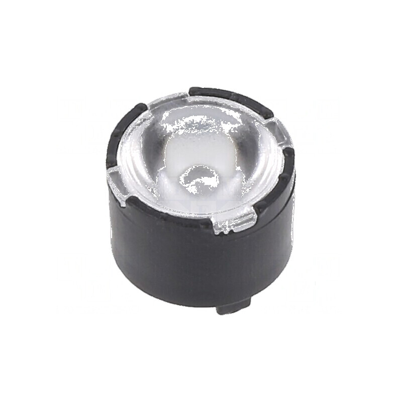 Lentilă LED rotundă transparentă PMMA 21-31° | Electronic-mag.ro | Componente Electronice