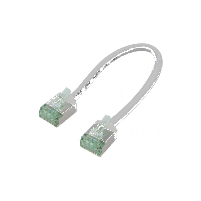 Cablaj U/FTP Cat 8.1 0,15m LSZH gri 32AWG | Electronic-mag.ro | Componente Electronice Cablaj U/FTP Cat 8.1 0,15m LSZH gri 32AWG | Electronic-mag.ro | Componente Electronice