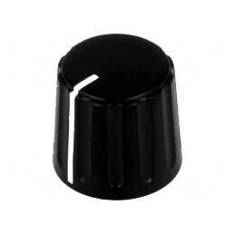 Buton rotativ conic cu indicator ABS Ø6mm Ø18,5x17,1mm | Electronic-mag.ro | Componente Electronice