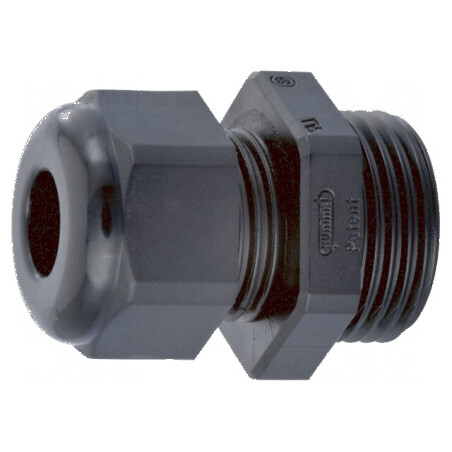Garnitură etanșare PG21 IP54 poliamidă gri HSK-KE | Electronic-mag.ro | Componente Electronice