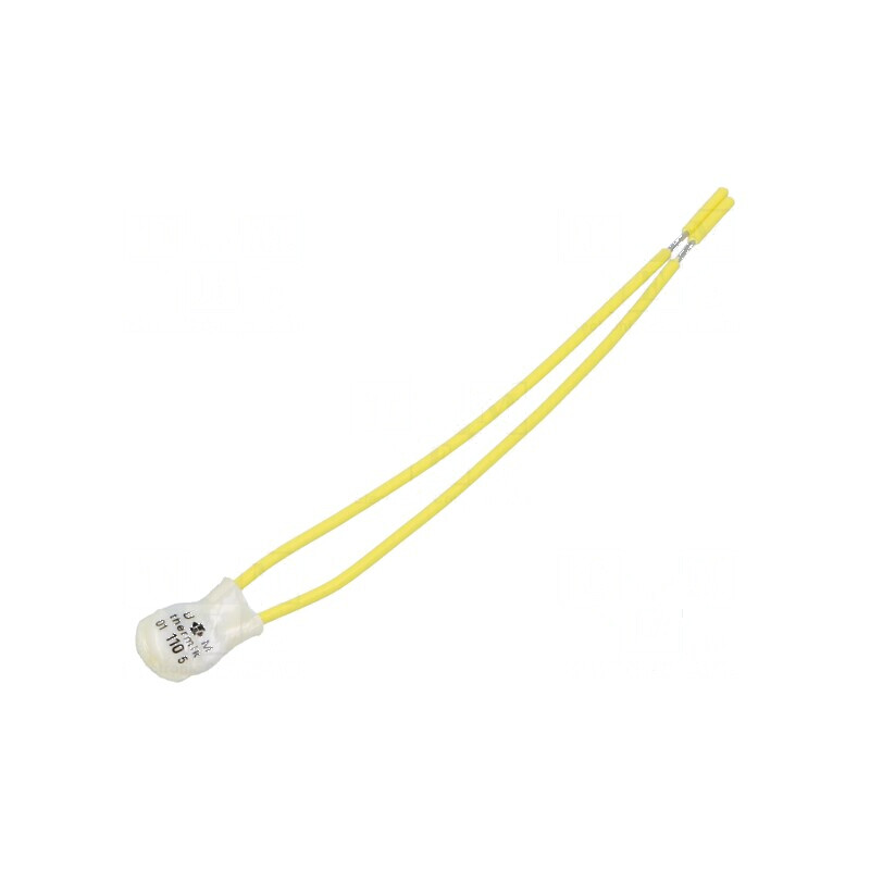Termostat NC 110°C 2,5A 250VAC cu cablu 0,1m ±5°C | Electronic-mag.ro | Componente Electronice