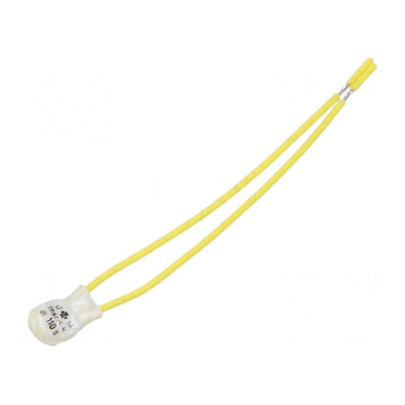 Termostat NC 110°C 2,5A 250VAC cu cablu 0,1m ±5°C | Electronic-mag.ro | Componente Electronice