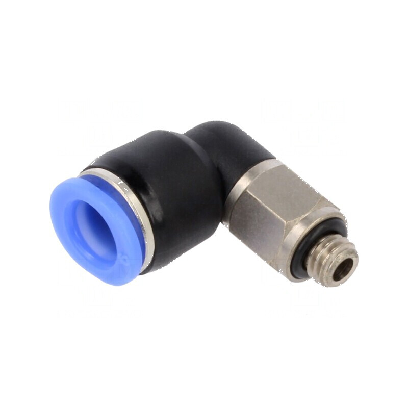 Racord push-in unghi 0,95-10bar alamă nichelată și plastic | Electronic-mag.ro | Componente Electronice Racord push-in unghi 0,95-10bar alamă nichelată și plastic | Electronic-mag.ro | Componente Electronice